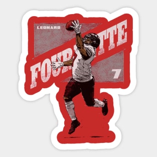 Leonard Fournette Tamba Bay Highlight Sticker